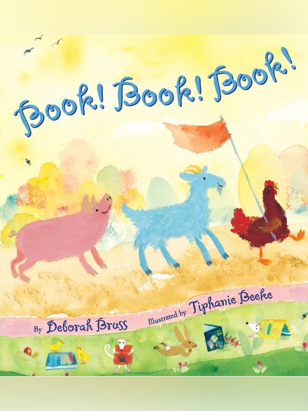 Book! Book! Book! by Deborah Bruss Hardcover Children’s Picture Book